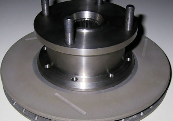 Titanium Drive Flanges, With Integral Brake Disc Bell Image 1