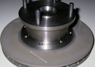 Titanium Drive Flanges, With Integral Brake Disc Bell