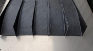 Carbon Fibre Fenced Rear Diffusers Image 5